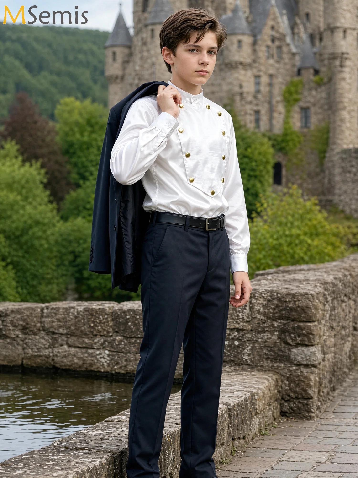 Shirts - Chemise de style Renaissance pour garçons,