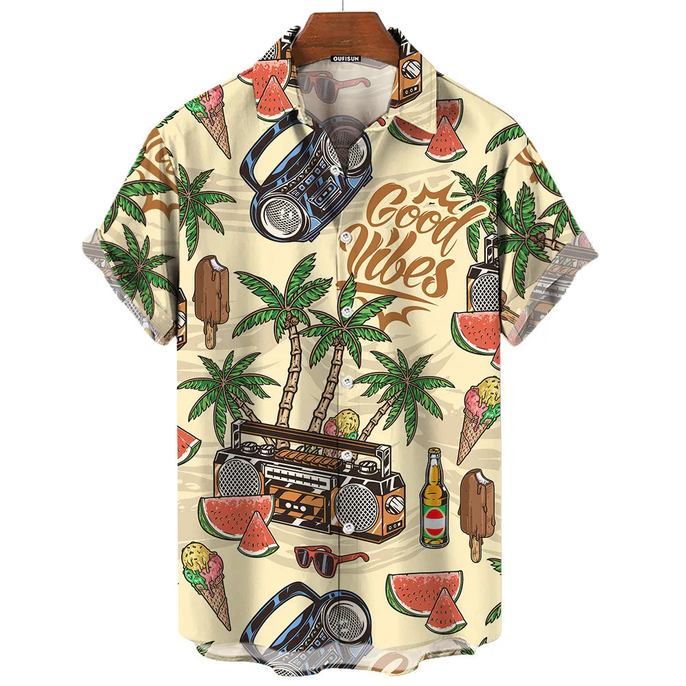 Chemise hawaïenne rétro pour h - Vintage Hawaiian Floral Shirt avis et prix
