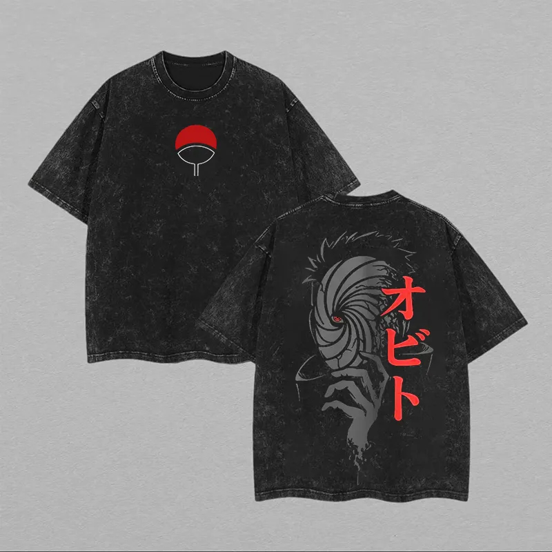 T-shirt Naruto Shisui Uchiha,  - Acid Wash Vintage Graphic T Shirt avis et prix