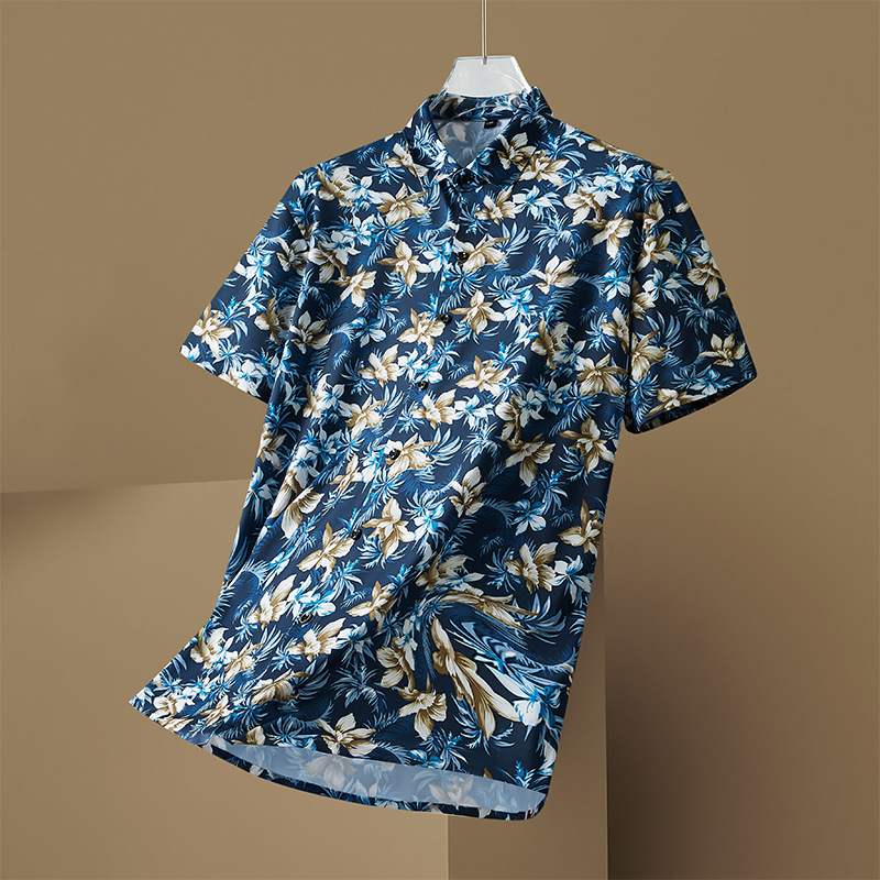 Chemise hawaïenne florale à ma - Vintage Hawaiian Floral Shirt avis et prix