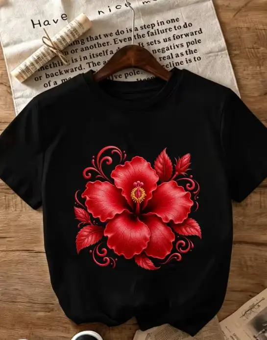T-shirt vintage pour femmes, s - Vintage Hawaiian Floral Shirt avis et prix